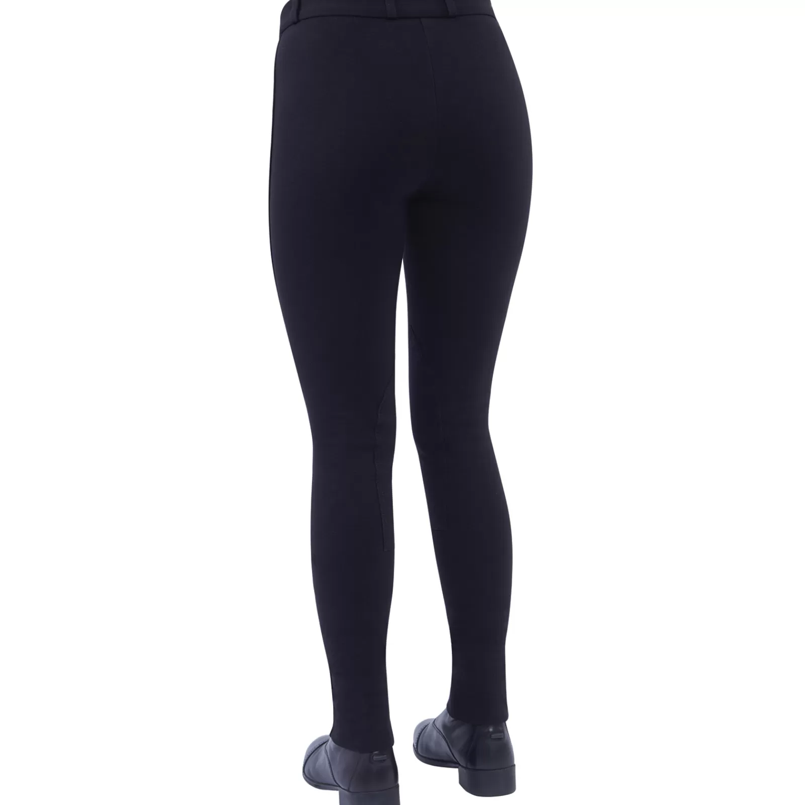 Jodhpurs*dublin Supa-Fit Zip Up Knee Patch Jodhpurs For Women Black