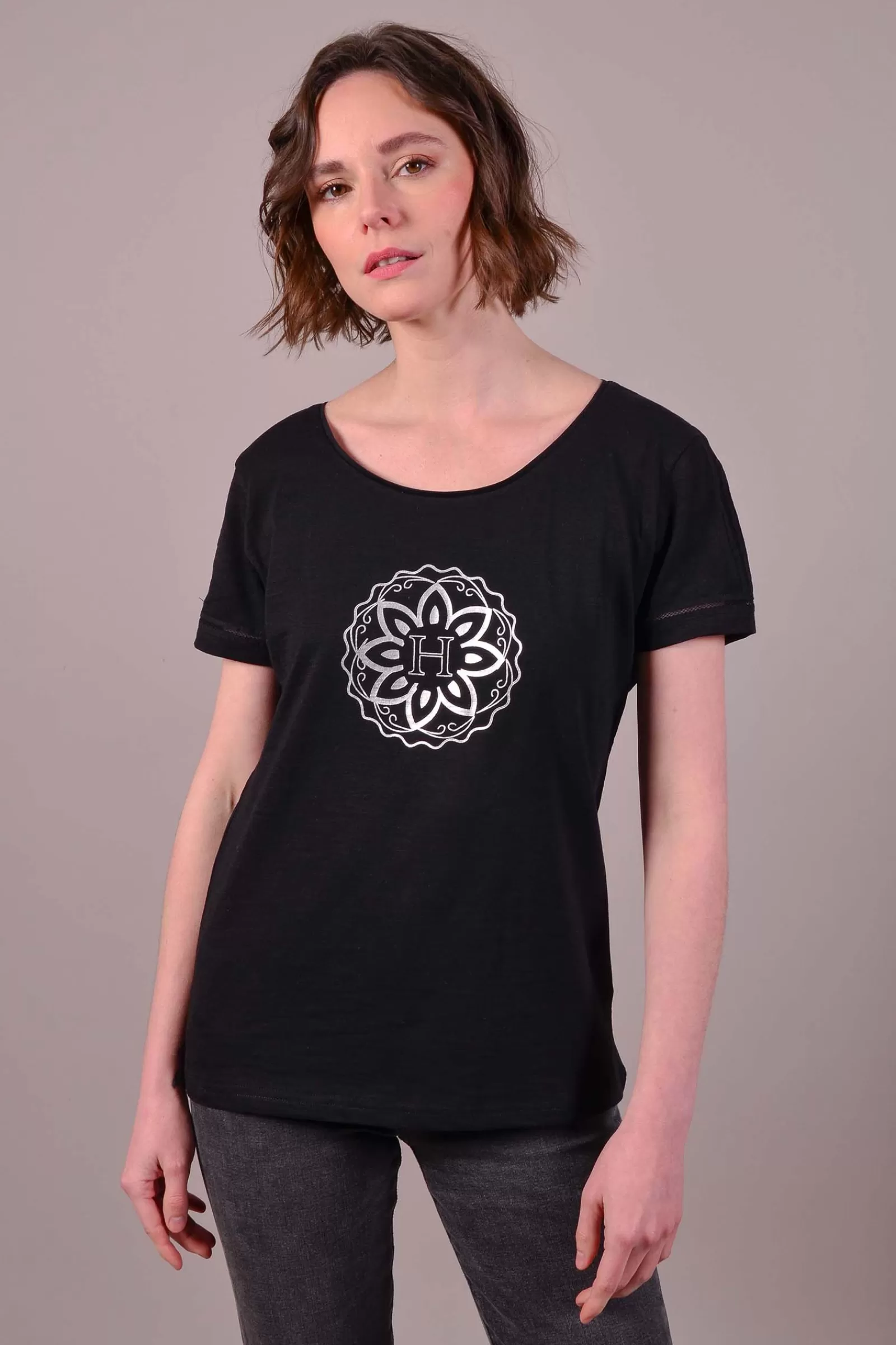 Tops & T-Shirts*harcour Tanya Women'S T-Shirt Black