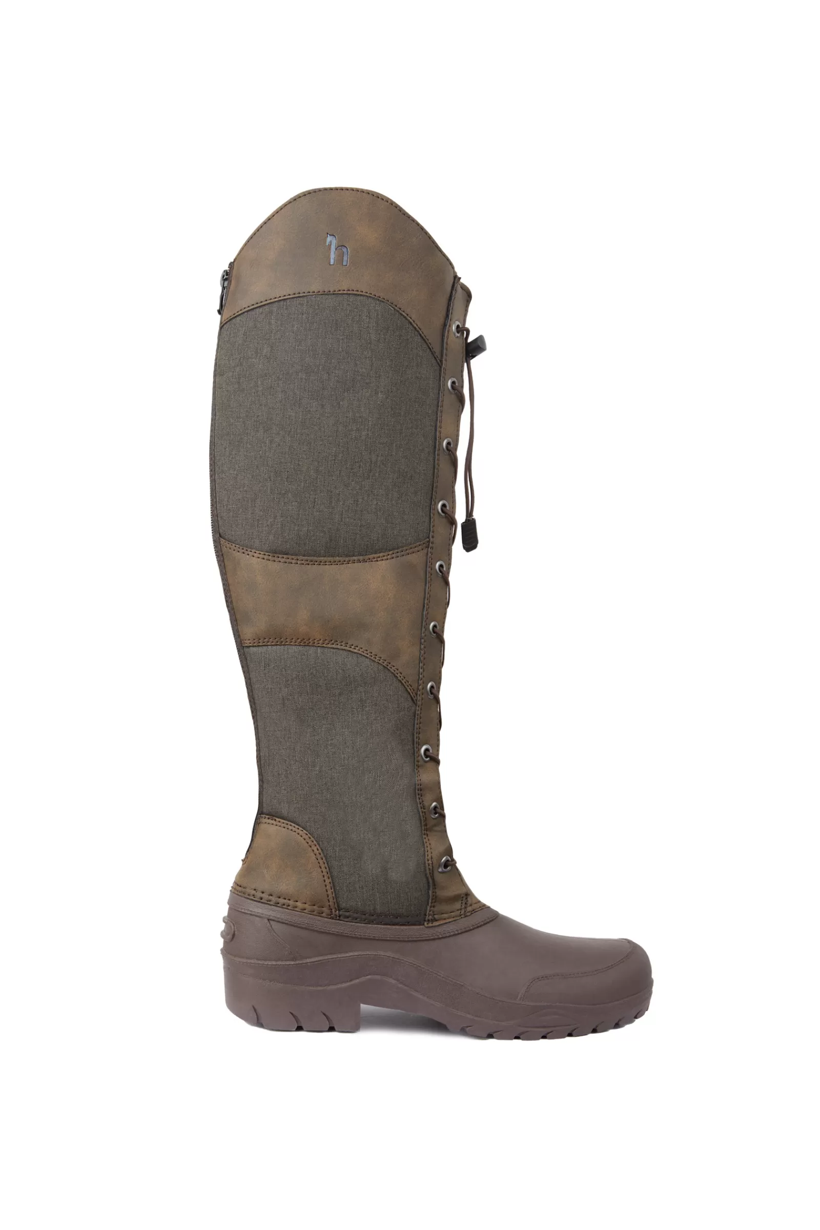 Riding Boots*horze Colorado Women'S Thermo Boots With Back Zipper Brown