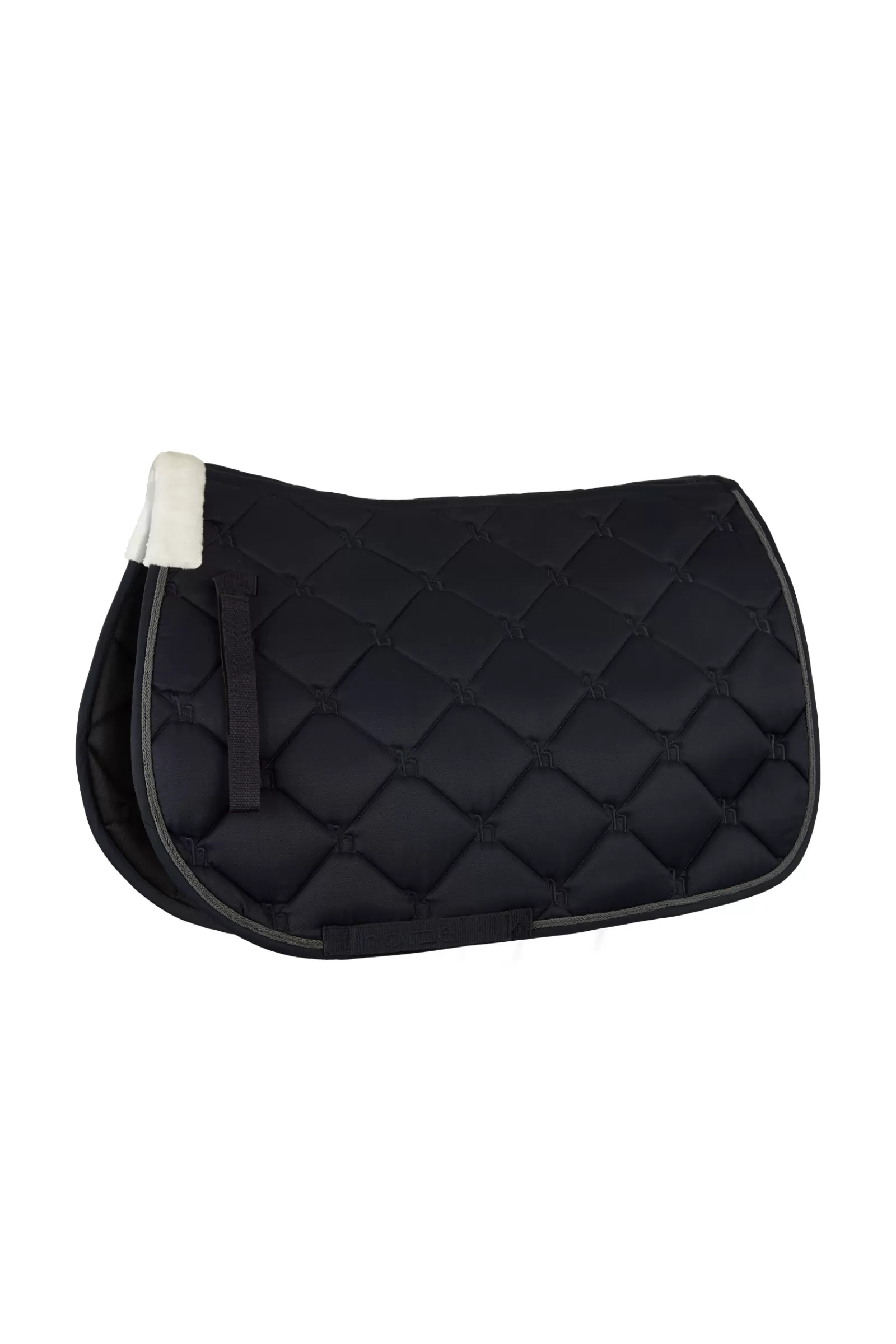 horze Ghent All Purpose Saddle Pad With Faux Fur> All Purpose & Jumping Saddle Pads