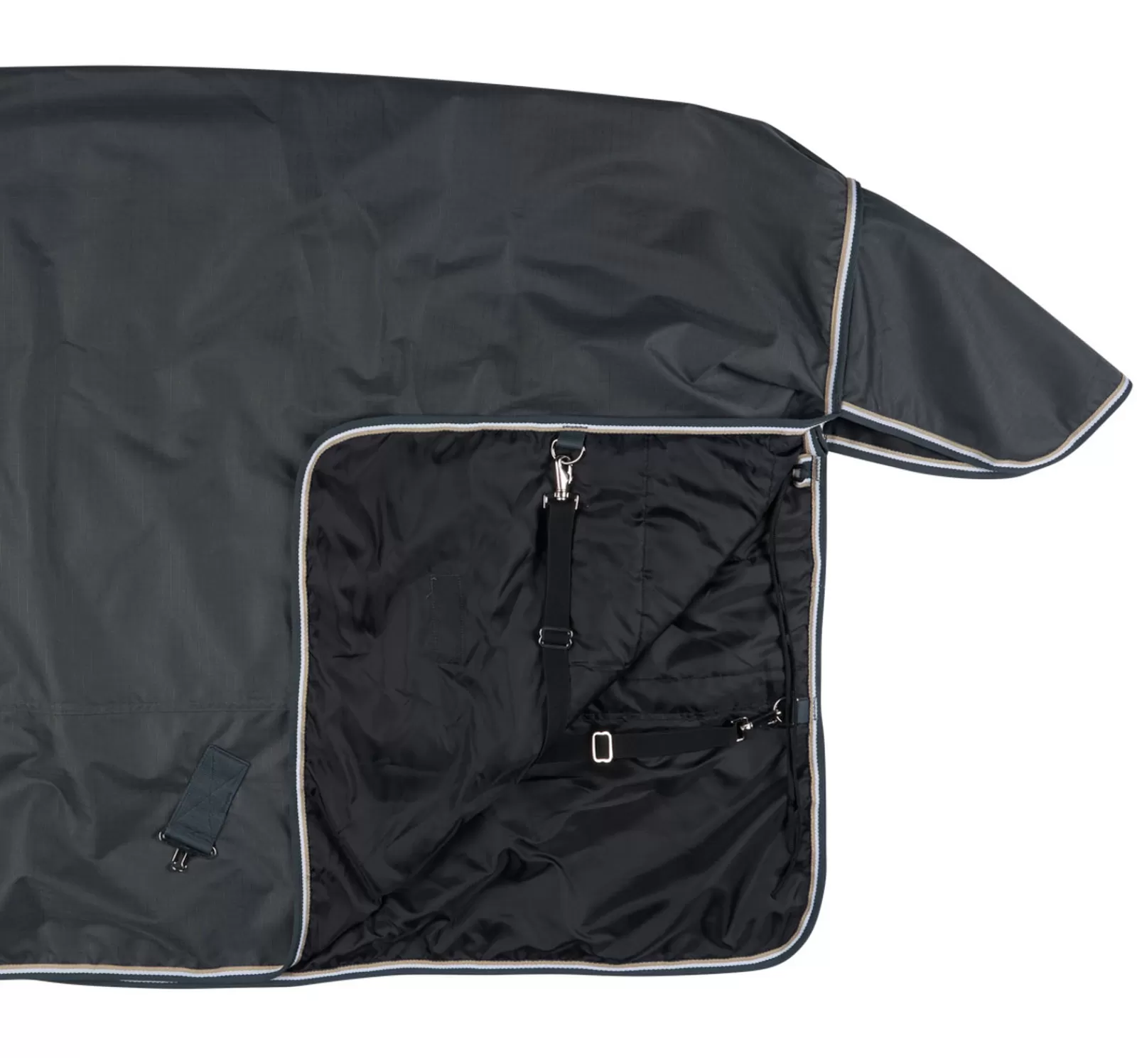 horze Glasgow Full Neck Turnout Rug, 400G> Medium & Heavyweight Turnout Rugs