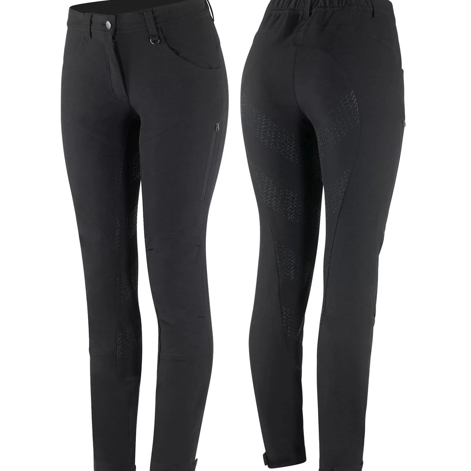 Full Seat Breeches*horze Lina Women'S Stable Breeches With Silicone Full Seat Black