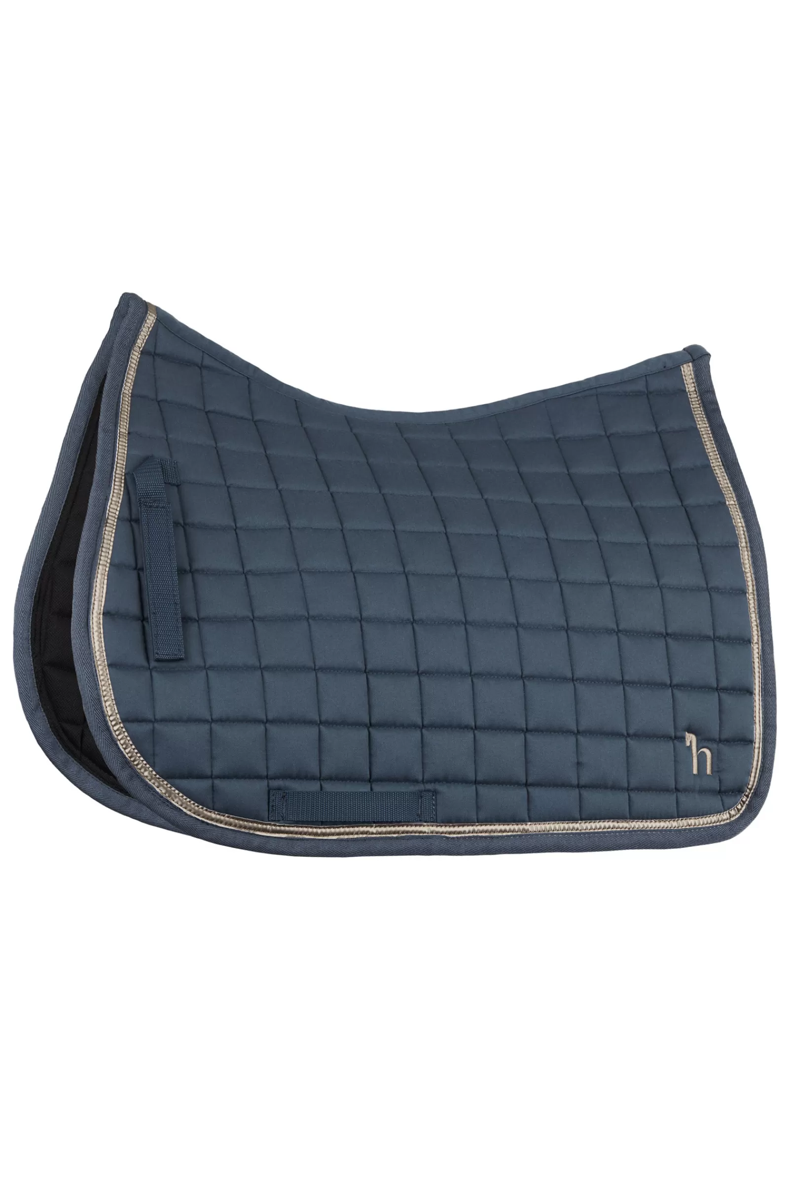 horze Munich All Purpose Saddle Pad With Metallic Detail> All Purpose & Jumping Saddle Pads
