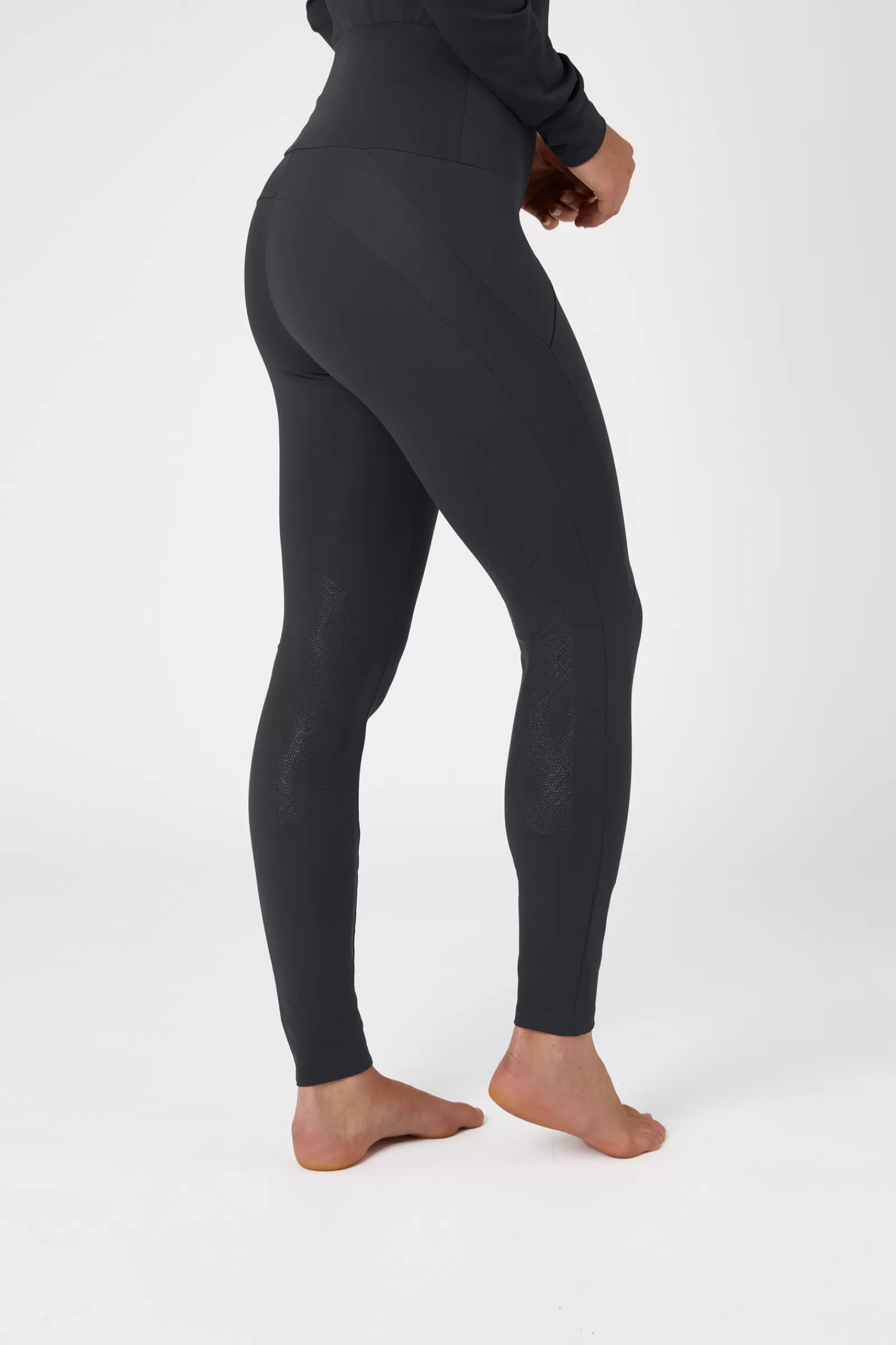 Riding Tights*horze Raquel Women'S Knee Patch Riding Tights With Phone Pockets Dark Navy