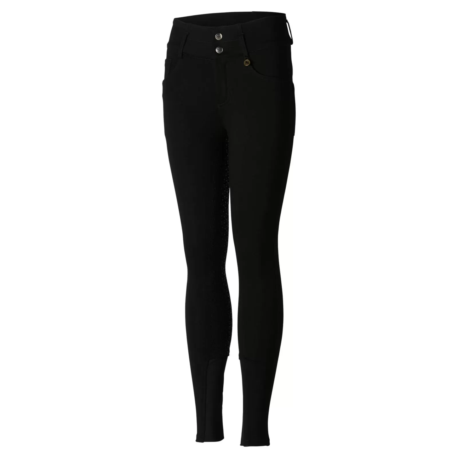 Jodhpurs & Breeches*horze Tara Kids' Full Seat Breeches With High Waist Black