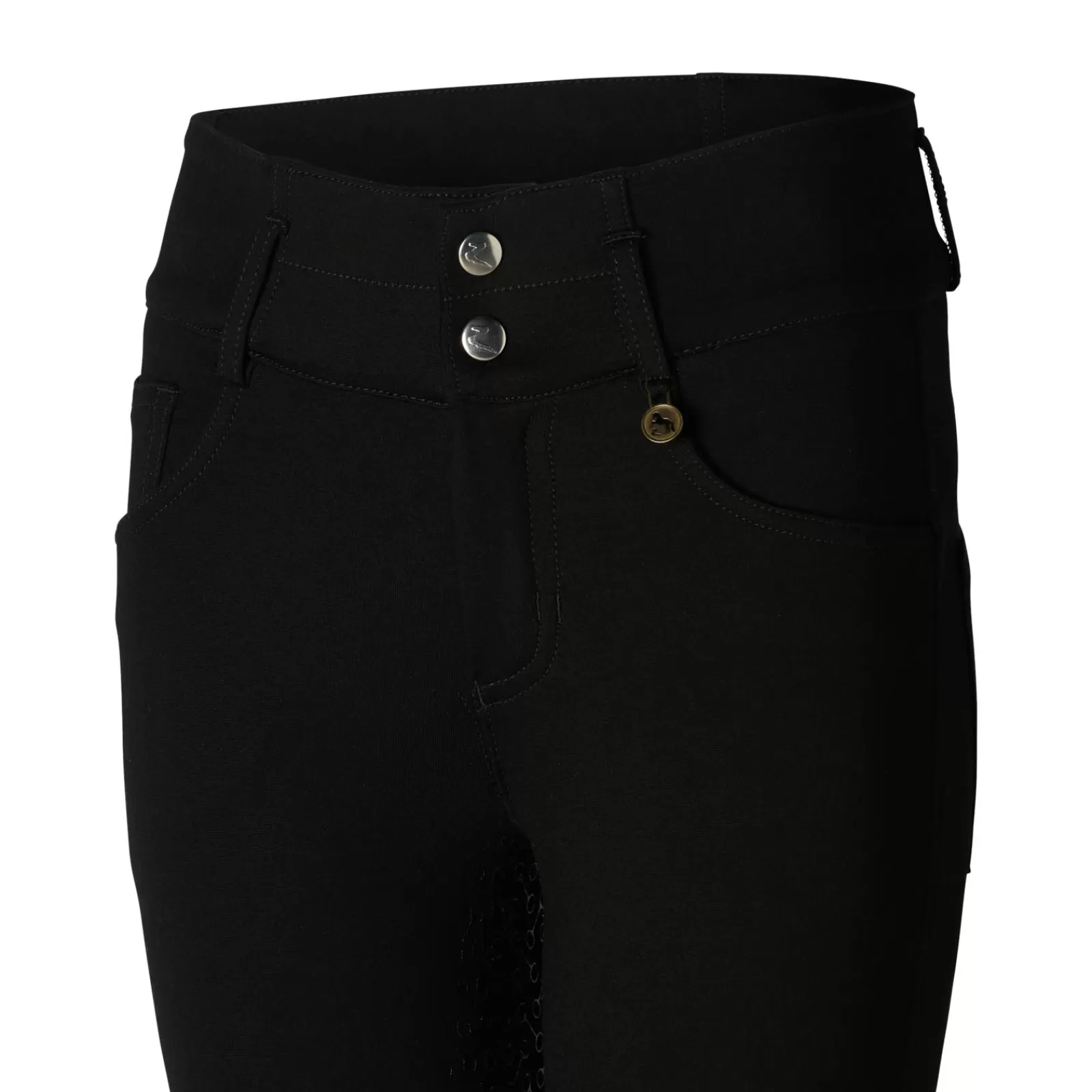 Jodhpurs & Breeches*horze Tara Kids' Full Seat Breeches With High Waist Black