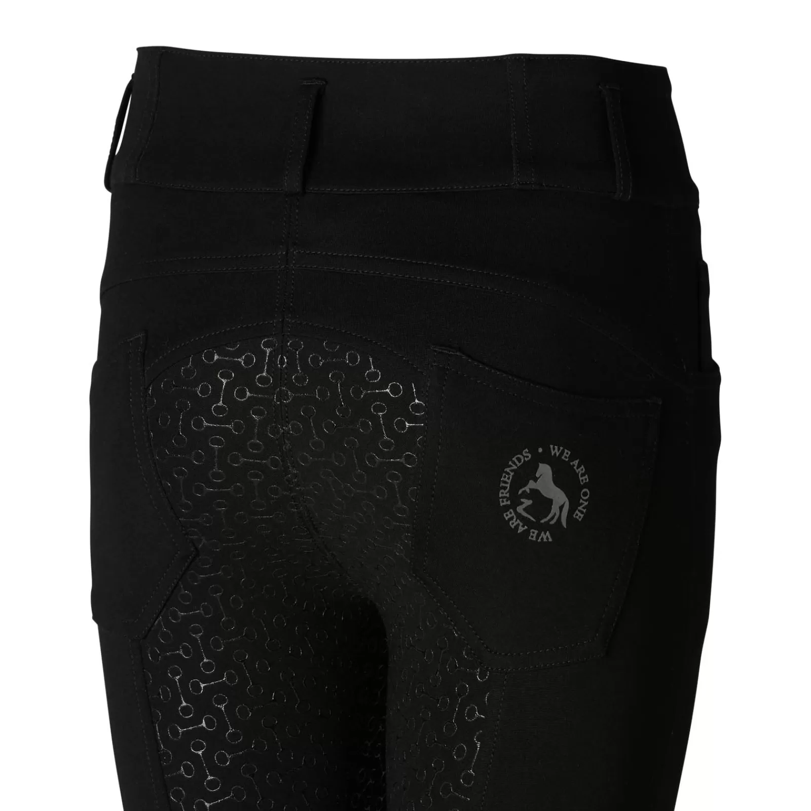 Jodhpurs & Breeches*horze Tara Kids' Full Seat Breeches With High Waist Black