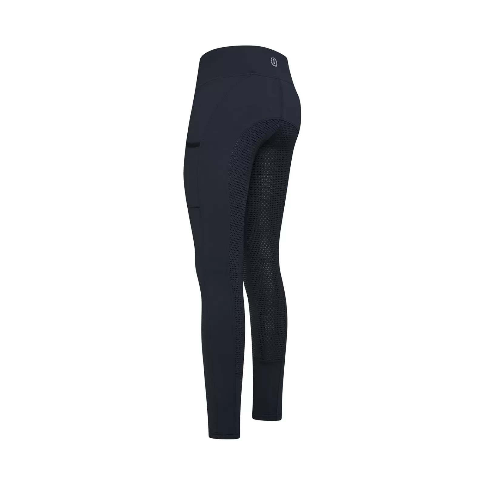 Riding Tights*imperialriding Imperial Riding Irh Shiny Uni Silicon Full Seat Riding Tights For Women Black