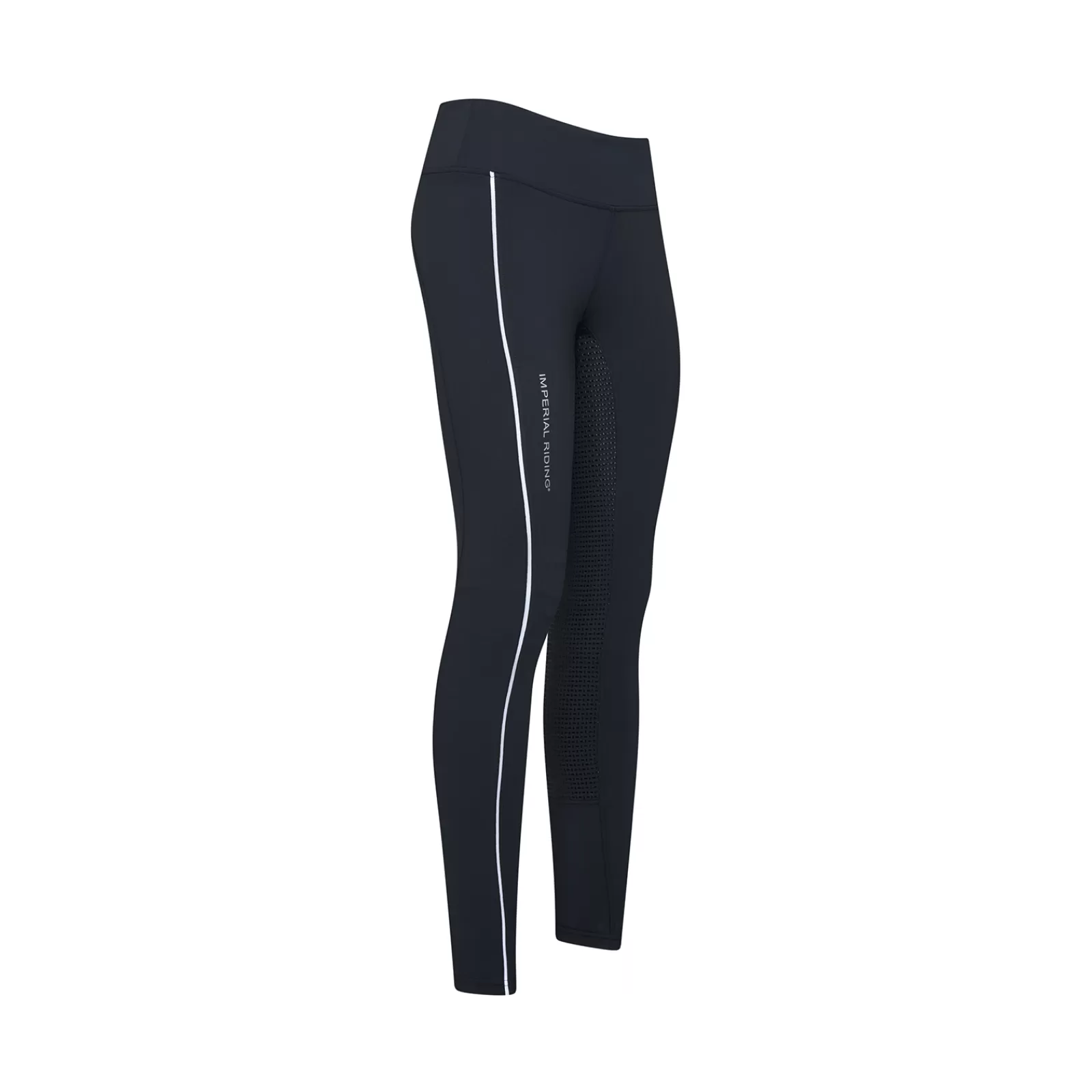 Riding Tights*imperialriding Imperial Riding Irh Shiny Uni Silicon Full Seat Riding Tights For Women Black