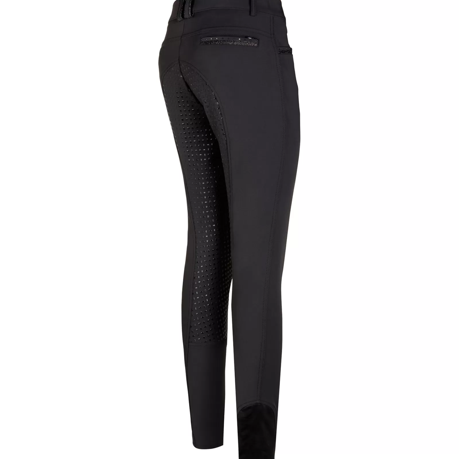 Full Seat Breeches*imperialriding Imperial Riding Women'S Riding Breeches Silicone Full Seat El Capone Black