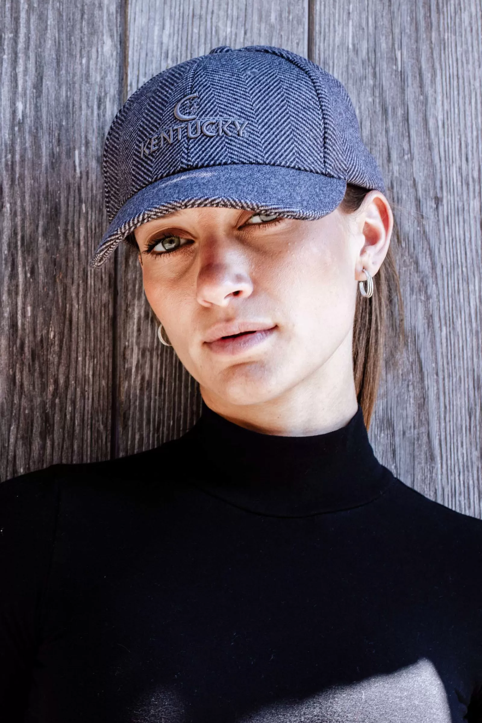 Caps & Headbands*kentucky Horsewear Baseball Cap Wool Grey
