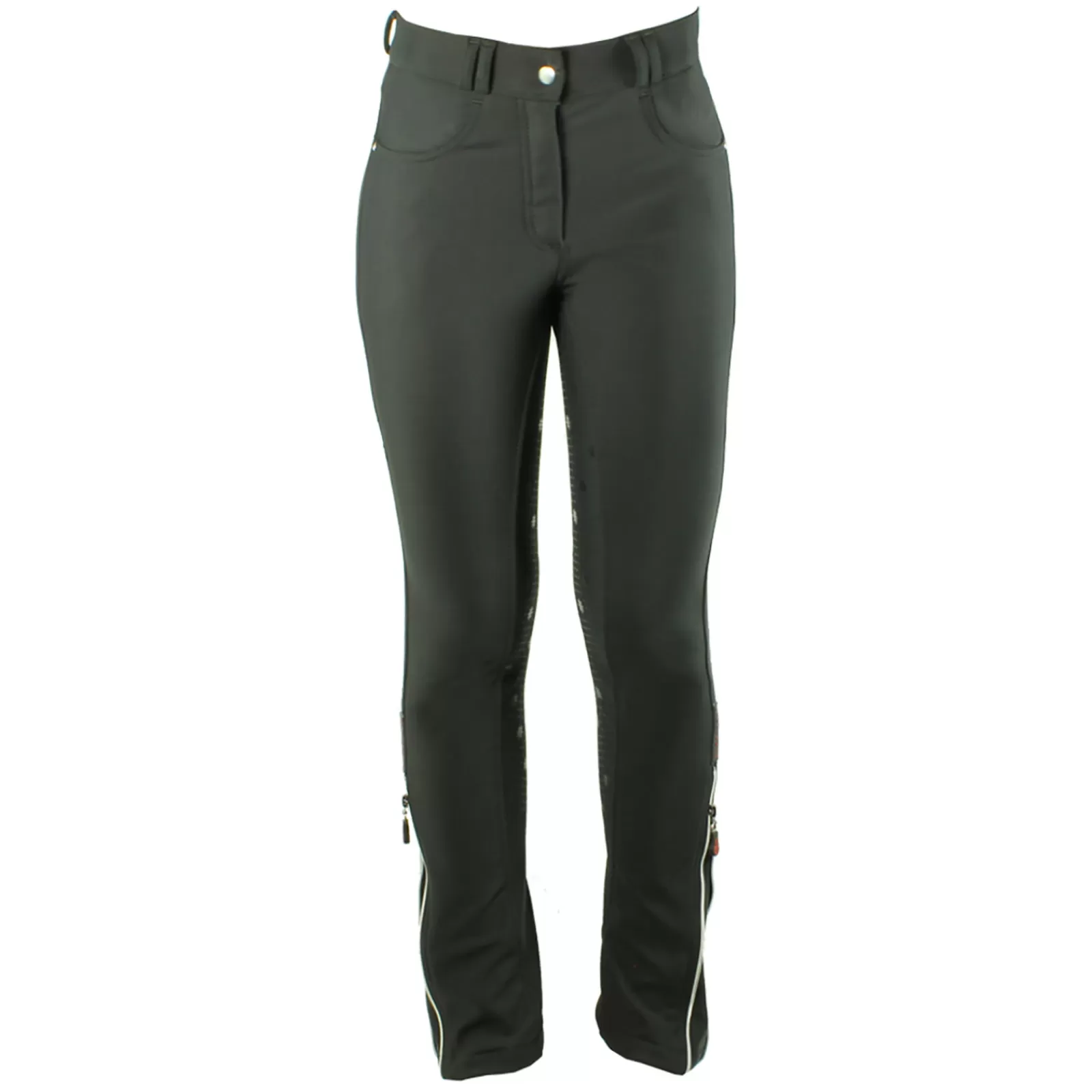 Jodhpurs*minkhorse Mink Horse Equestrian Bell Ice Jodhpur Thermo Breeches For Women Black