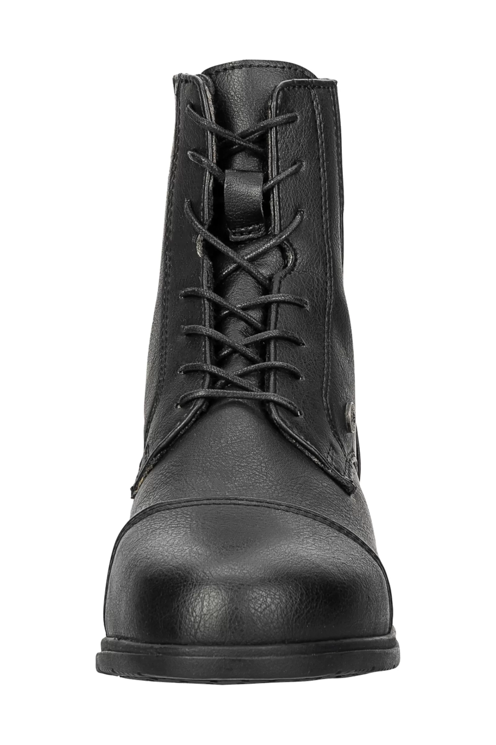 Jodhpur Boots*suedwindfootwear Suedwind Footwear Nova Back Zip Lace Vegan Kids' Jodhpur Boots Black
